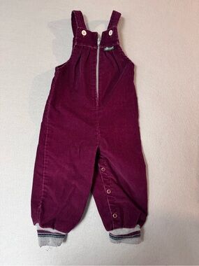 Vintage Cutecumber kids overalls size 24 months